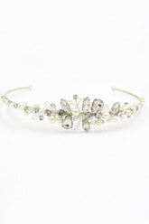 Elegant Alloy Imitation Pearls Special Occasion &Wedding Hairpins Headpiece with Crystal Rhinestone